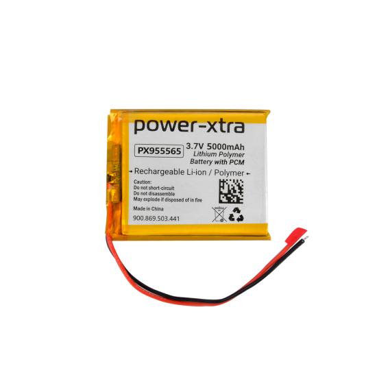 Power-Xtra PX955565 - 3.7V 5000 mAh Li-Polymer Pil - Devreli - 107928