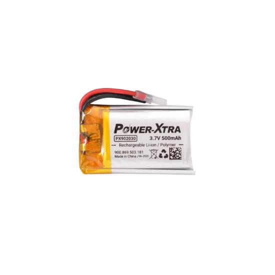 Power-Xtra PX902030 - 3.7V 500 mAh Li-Polymer Pil - Devreli -2cm