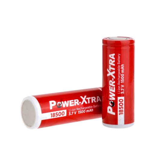 Power-Xtra PX18500-15E - 3.7V 1500 mAh Li-ion Pil - Başsız - 3C