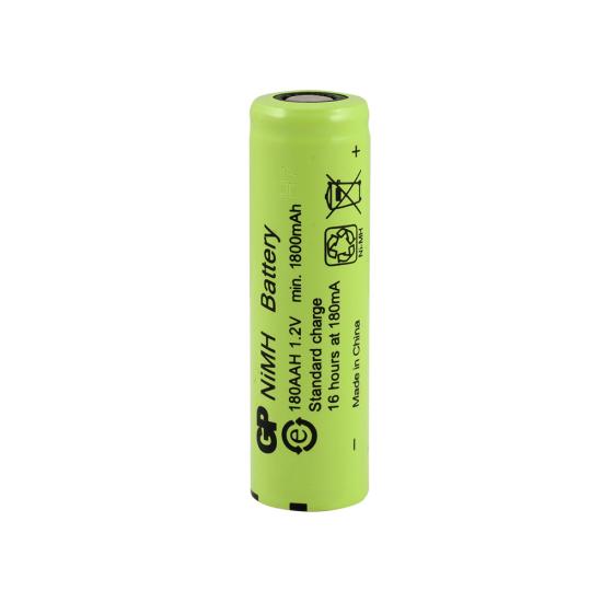 GP 180AAH - AA Size - 1.2V 1800 mAh - Ni-Mh Şarjlı Pil