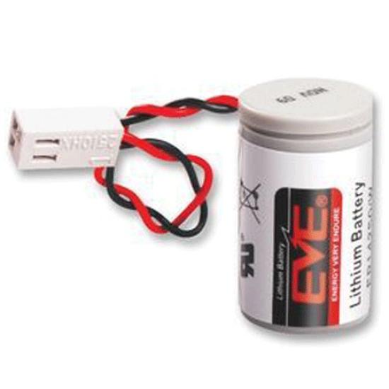 EVE ER14250W - 1S1P - 1/2AA Size - 3.6V Li-SOCI2 Lithium Pil - Soketli