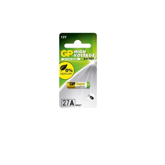 GP Super Alkaline - 27A 12V Alkalin Pil - Tekli Blister