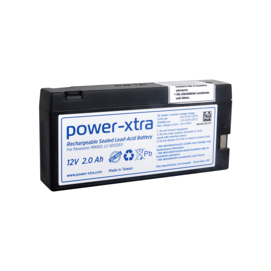Power-Xtra PX1220 - 12V 2.0 Ah M9000 Lead Acid Batarya