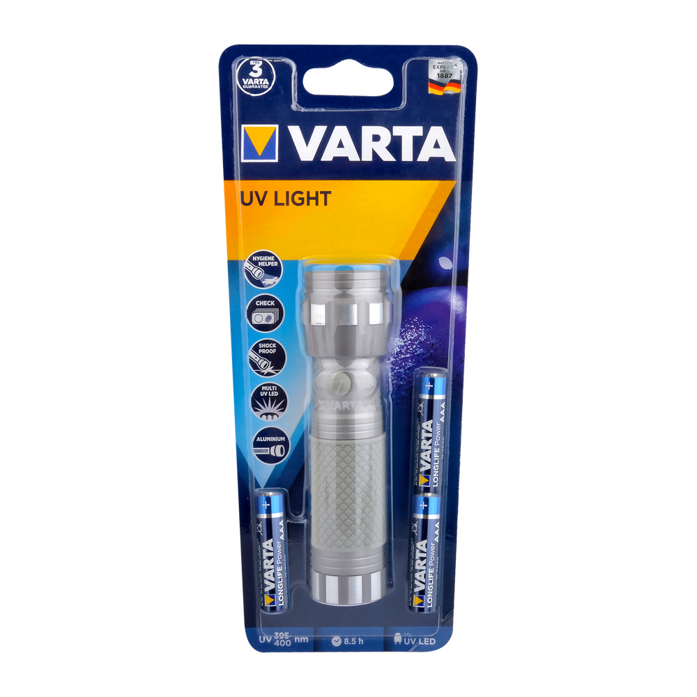 Varta%2015638%20UV%20Led%20Fener%203AAA