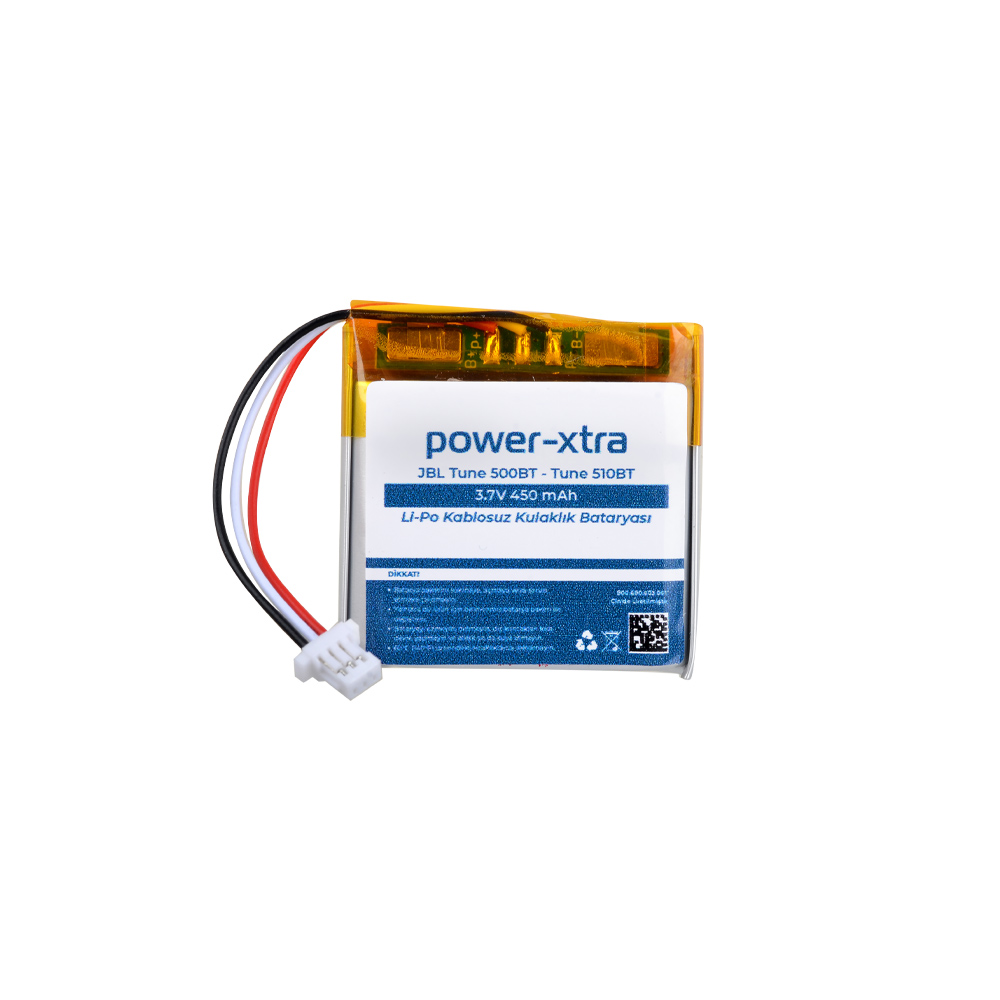 Power-Xtra%20-%20JBL%20Tune%20500BT-Tune%20510BT%20%203.7V%20450mAh%20Li-po%20Kablosuz%20Kulaklık%20Bataryası